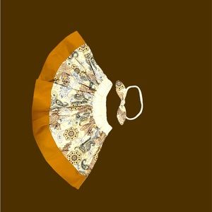 6-12 skirt with matching headband